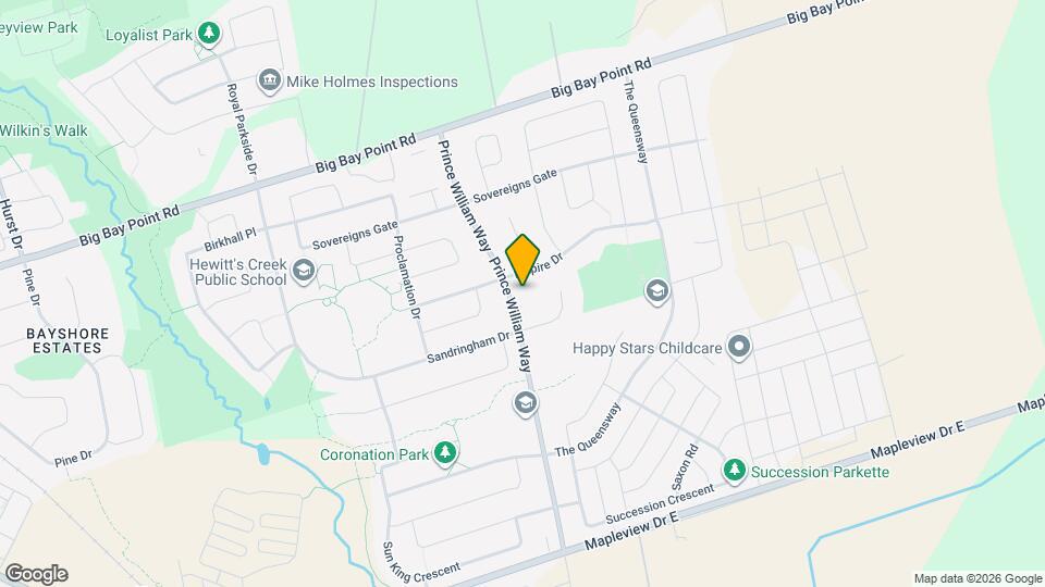 75 Prince William Way Map and Location Details