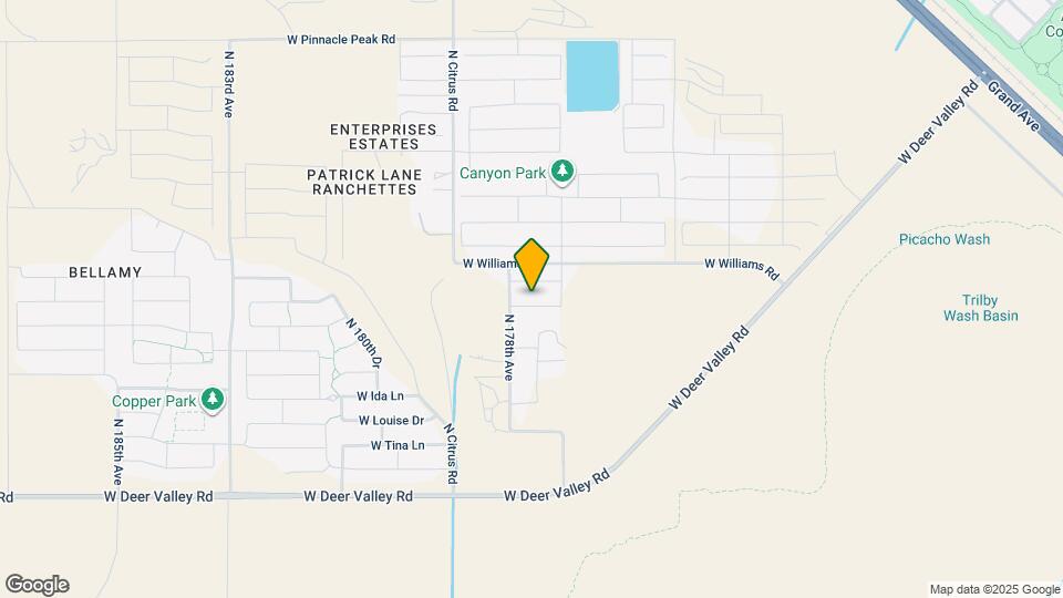 17756 W Robin Ln Map and Location Details