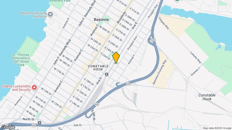 71 Prospect Ave Map and Location Details