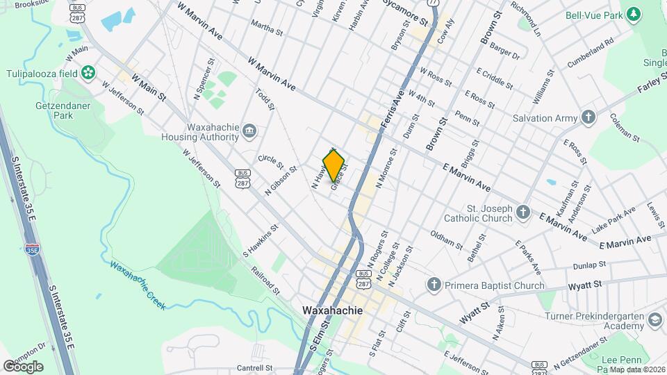 409 Grace St Map and Location Details