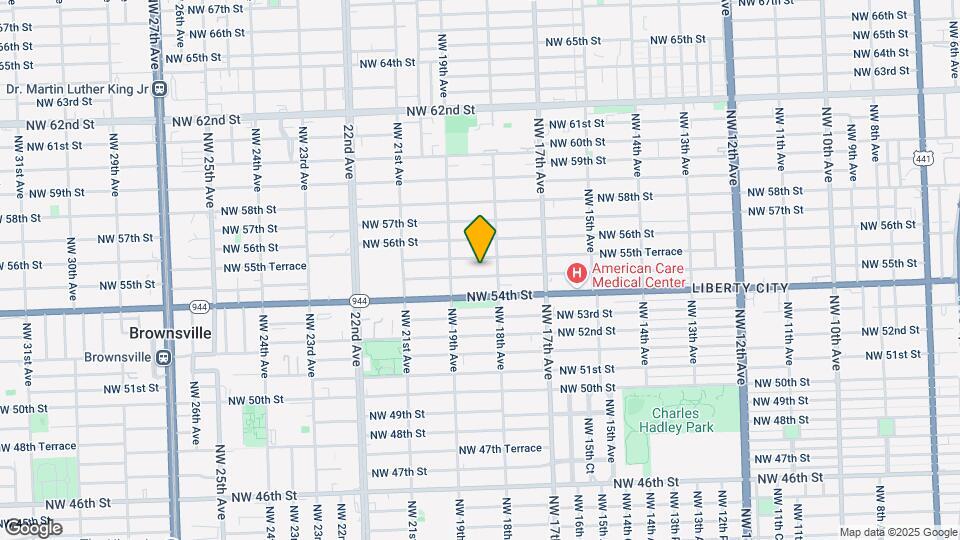 1841 NW 55th St Map and Location Details