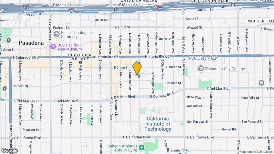 137 S Wilson Ave Map and Location Details