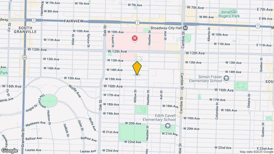 3074 Willow St Map and Location Details