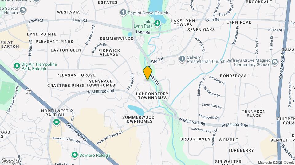 6241 Waterside Ln Map and Location Details