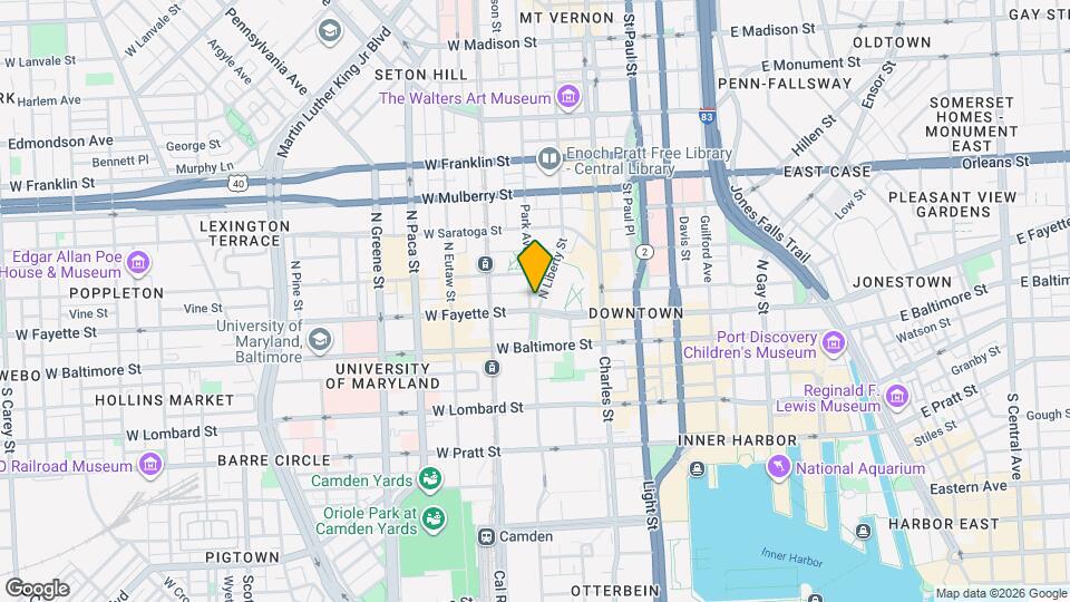 Sojourner Place at Park Map and Location Details