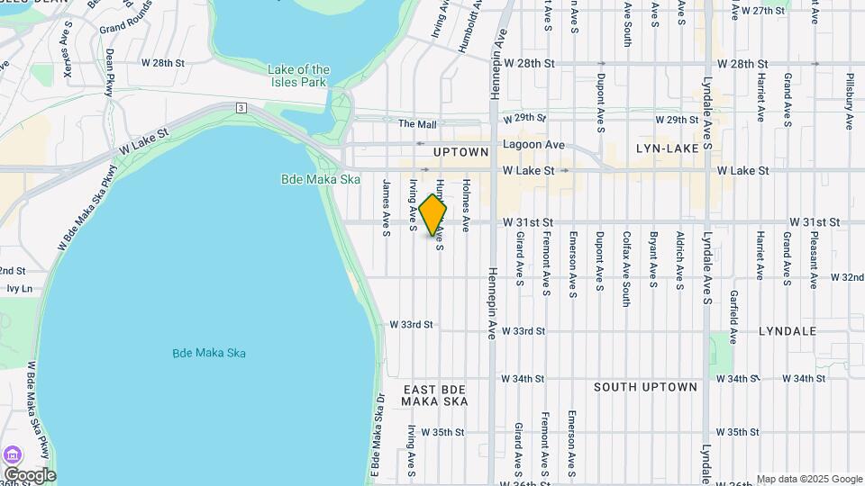 3116 Humboldt Ave S Map and Location Details