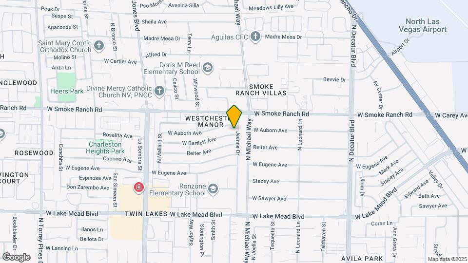 5504 W Bartlett Ave Map and Location Details