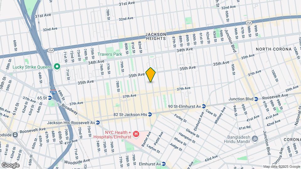 35-40 83rd St Map and Location Details