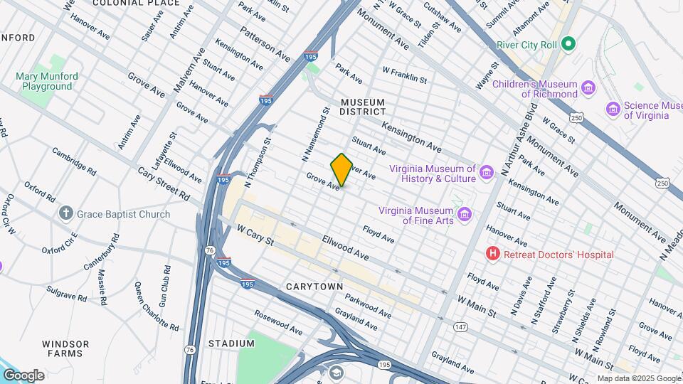 3301 Grove Ave Map and Location Details