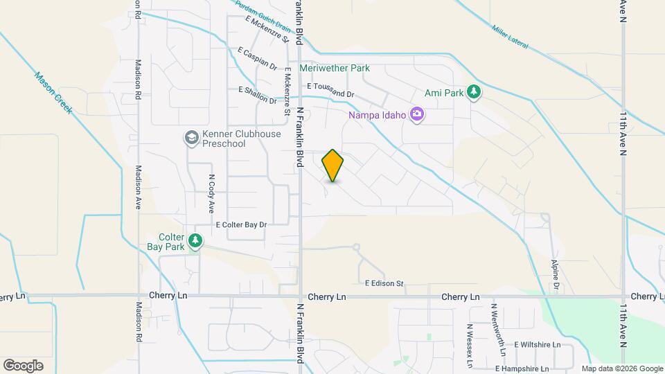 17313 N Wingtip Way Map and Location Details