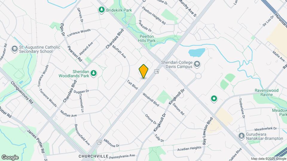 118 Banting Crescent Map and Location Details