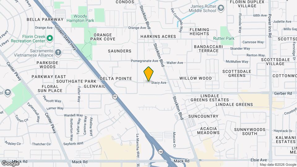 6604 Stacy Ave Map and Location Details