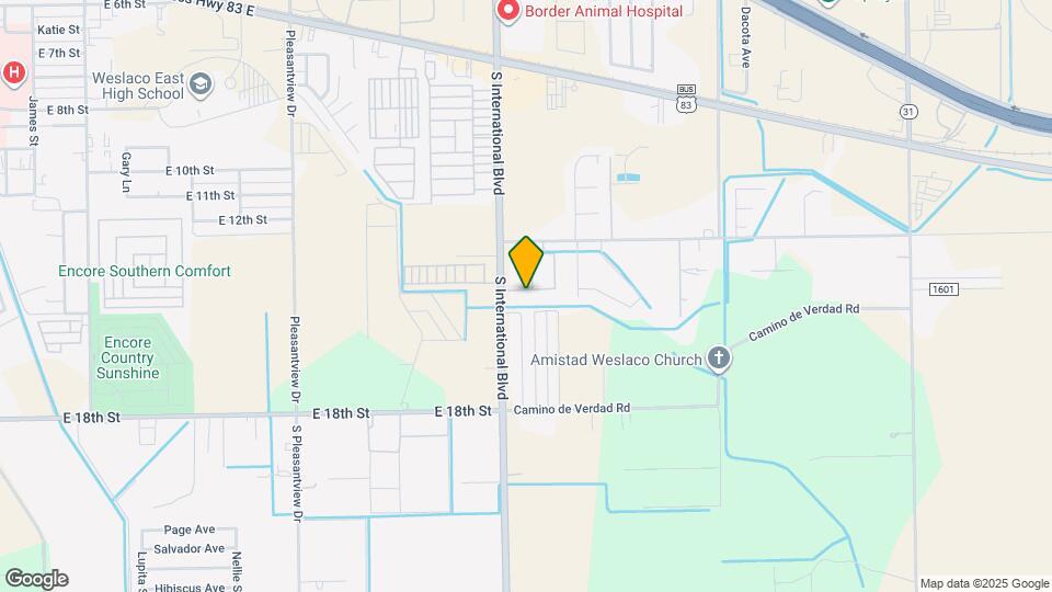 3402 Las Vistas Ln Mapa y Detalles de la Ubicación