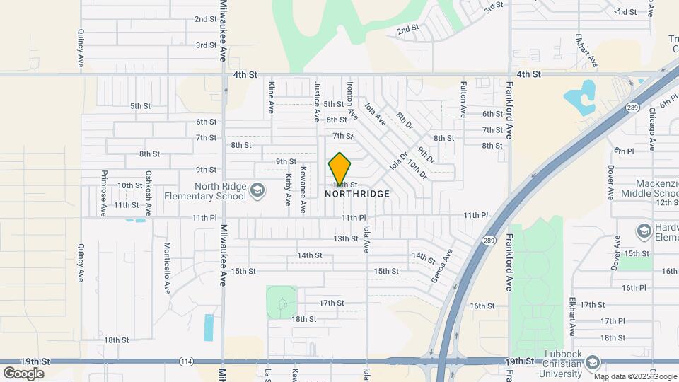 1003 Juneau Ave Map and Location Details