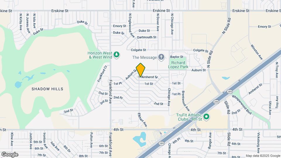 5625 Amherst St Map and Location Details