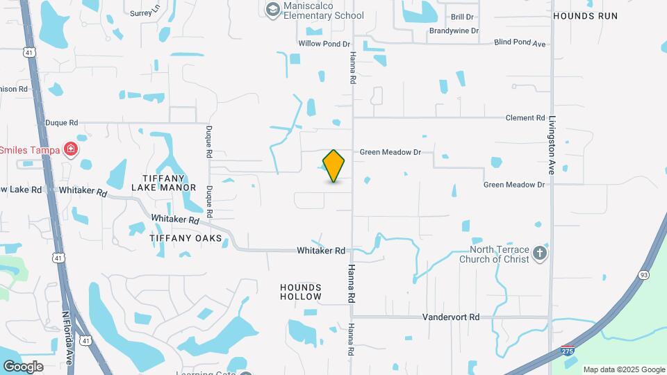 1404 Wildrose Dr Map and Location Details