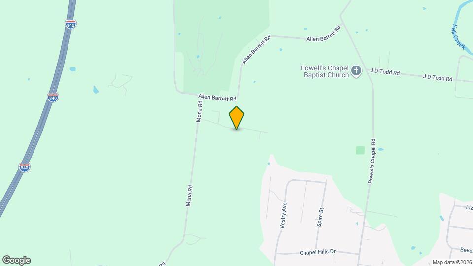 1120 Tiger Woods Way Map and Location Details