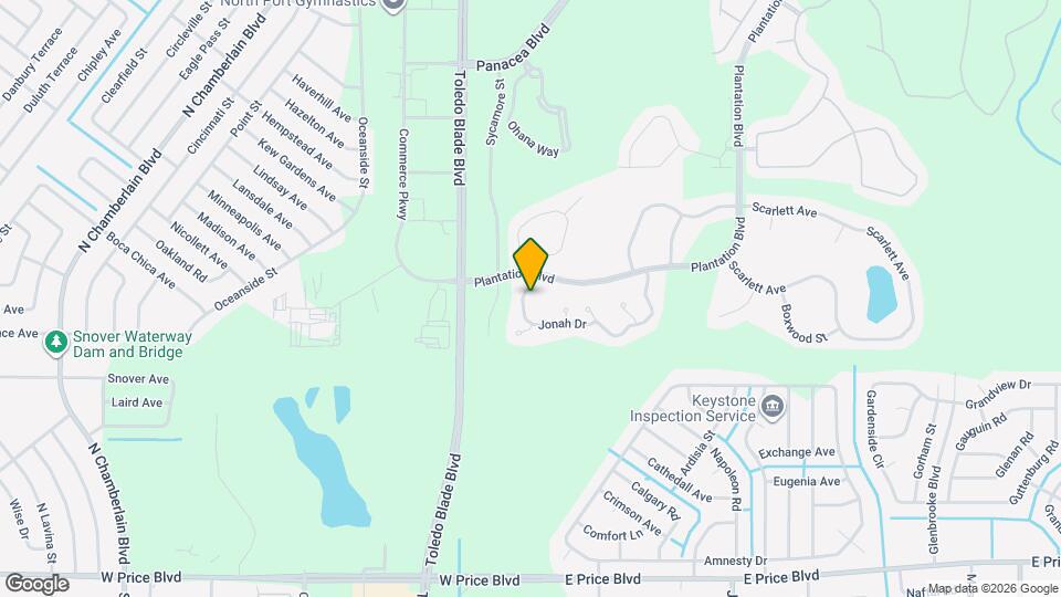 1076 Jonah Dr Map and Location Details