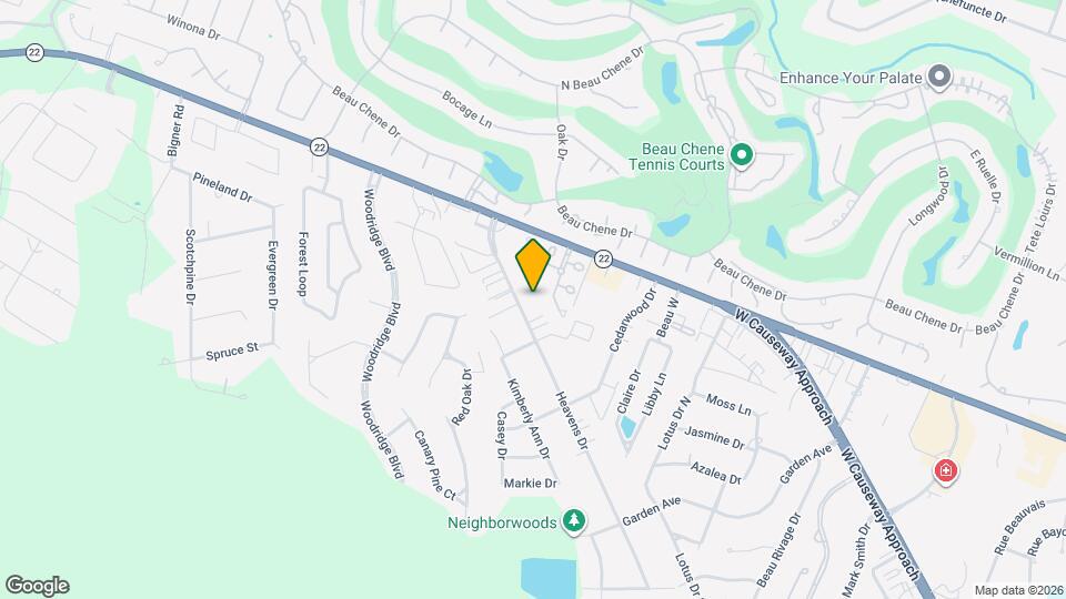 717 Heavens Dr Map and Location Details