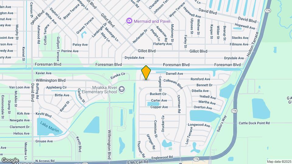 6161 Coliseum Blvd Map and Location Details