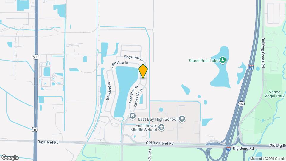 12826 Lake Vista Dr Mapa y Detalles de la Ubicación