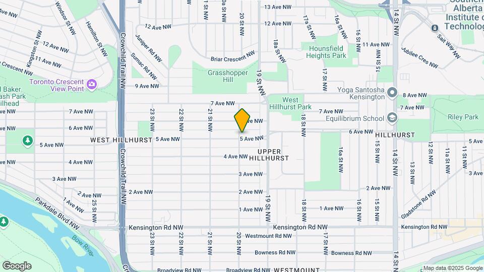 2040 5 Av NW Map and Location Details