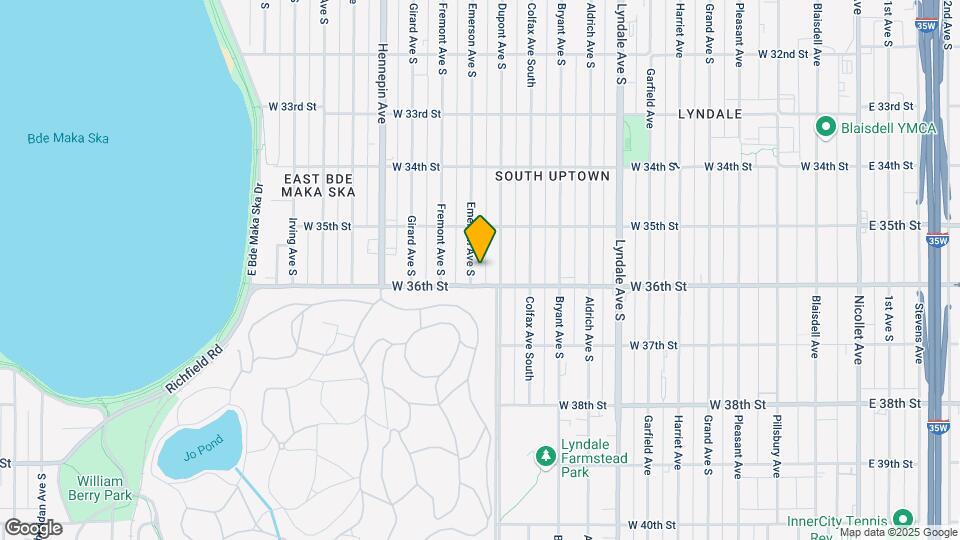 3545 Emerson Ave S Map and Location Details