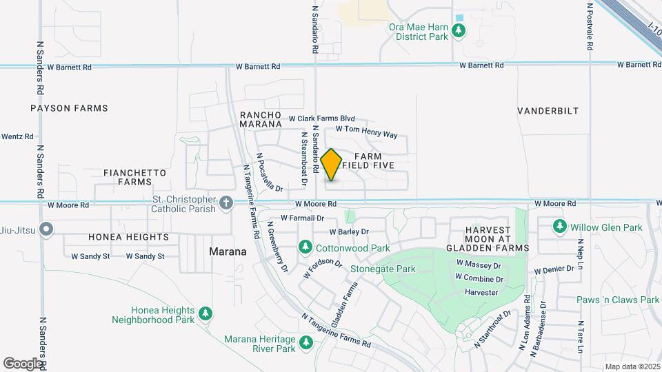 11754 W Vanderbilt Farms Way Map and Location Details