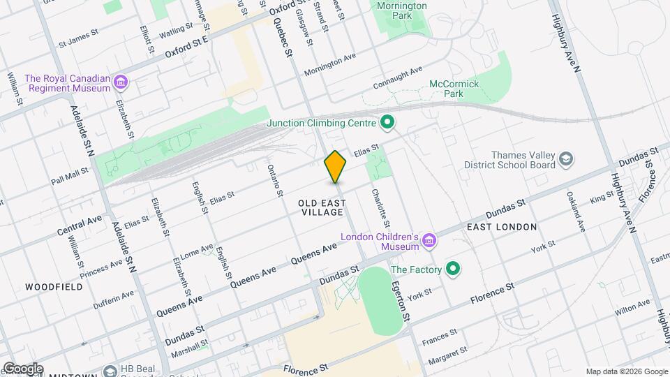 515 Quebec St Map and Location Details