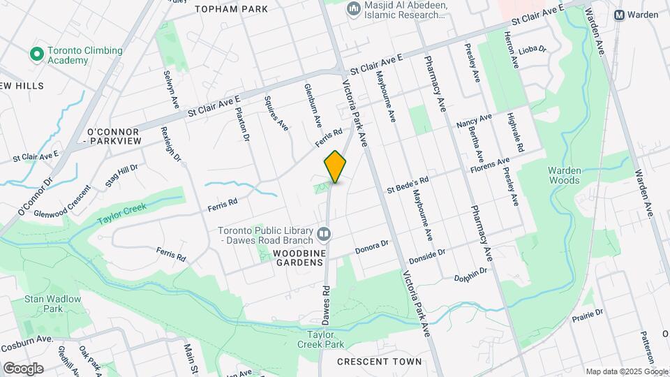 463 Dawes Rd Map and Location Details
