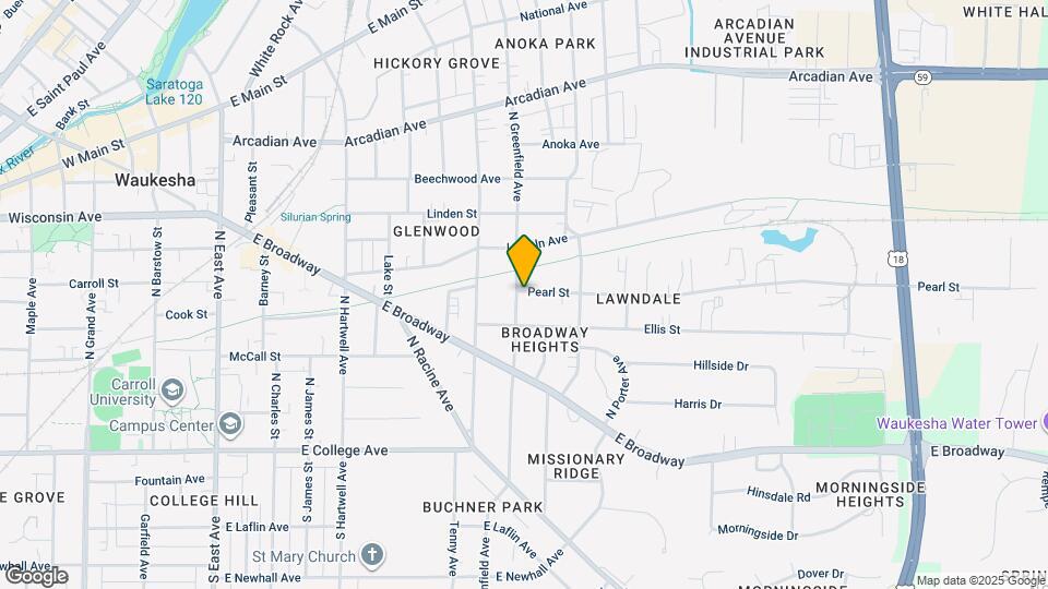 421 N Greenfield Ave, Unit 1003 Pearl Street Map and Location Details