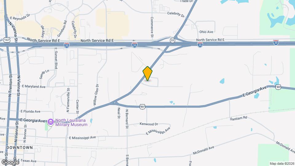 1305 Brewster Ave Map and Location Details