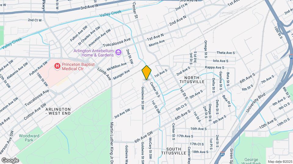 1529 1st Ave SW Map and Location Details