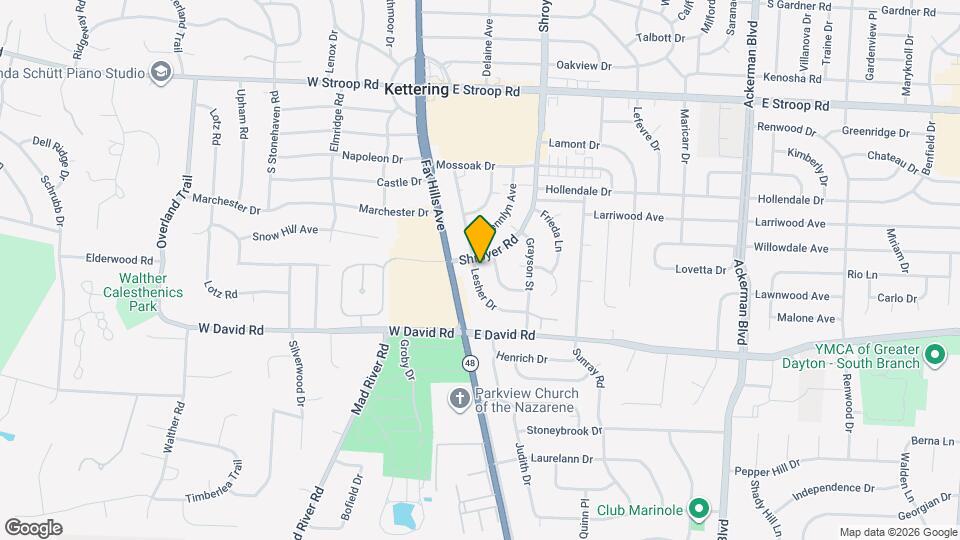 4408 Lesher Dr Map and Location Details