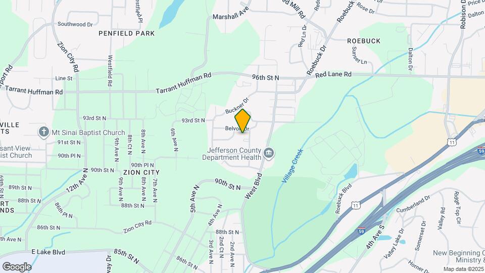 624 Brunson Ave Mapa y Detalles de la Ubicación