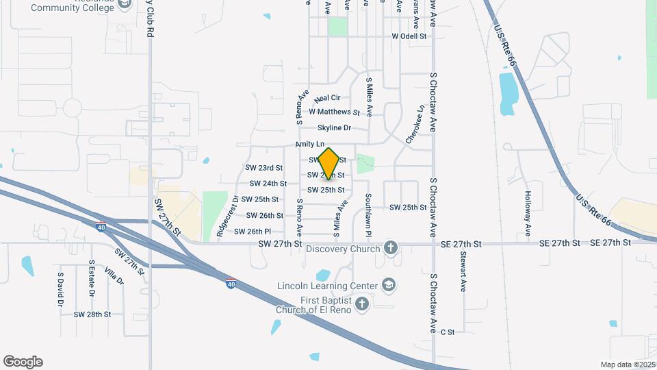 520 SW 25th St Map and Location Details