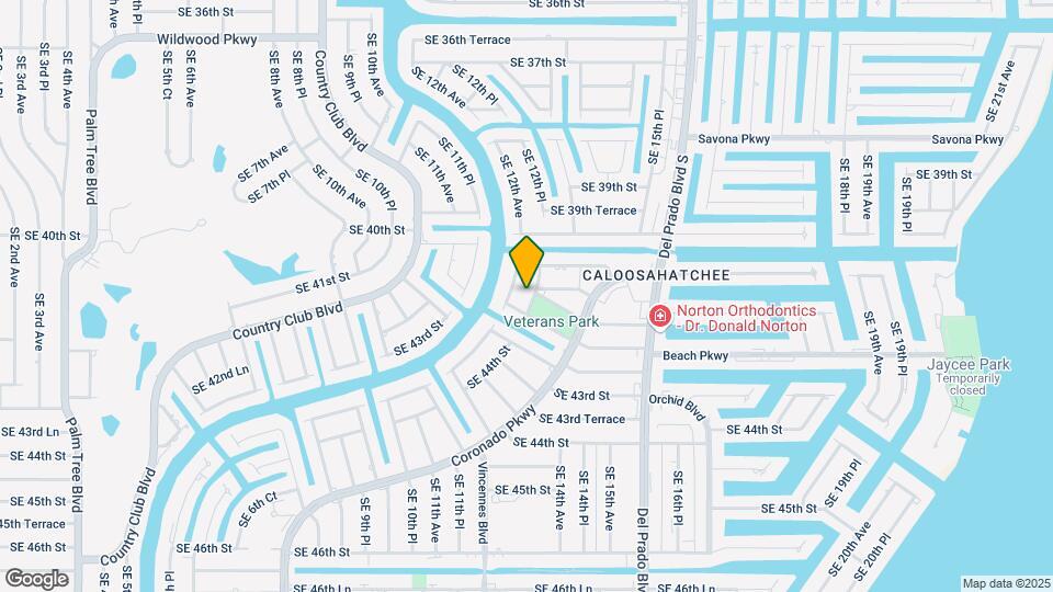 4104 SE 12th Pl Mapa y Detalles de la Ubicación