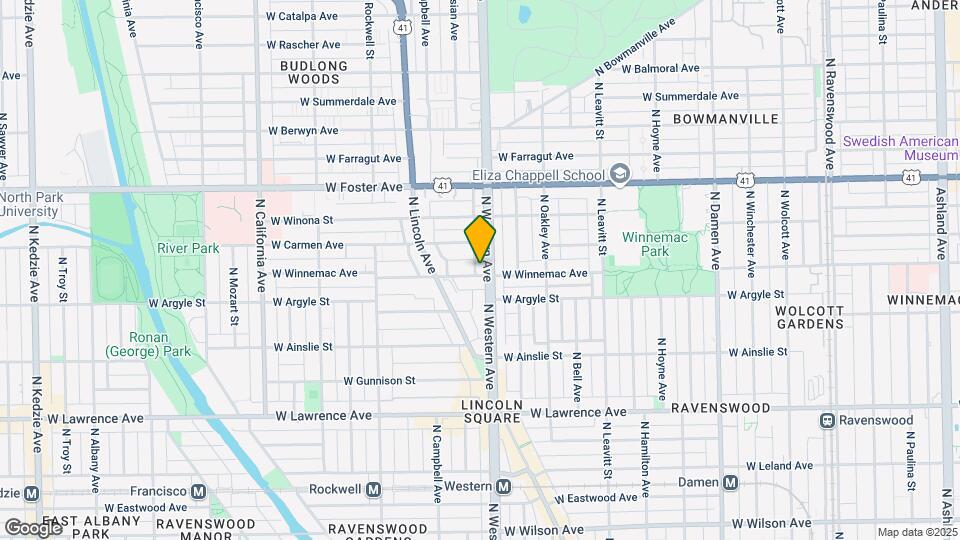 5028-5032 N Western Ave Map and Location Details