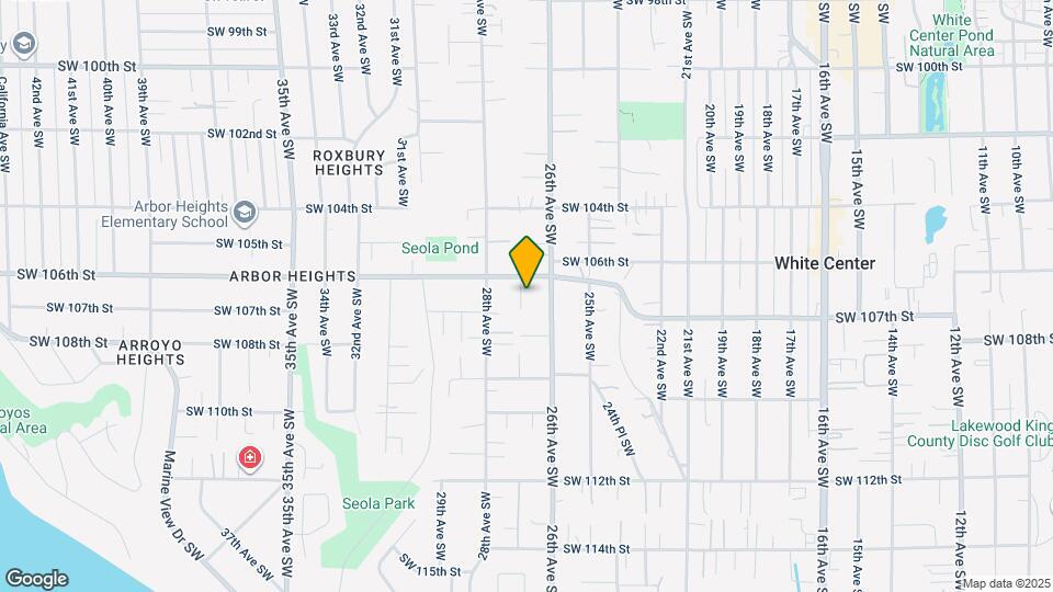 10614 27th Ave SW Map and Location Details