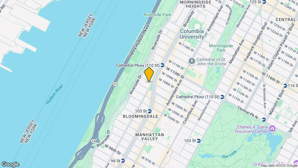 949 West End Ave Map and Location Details