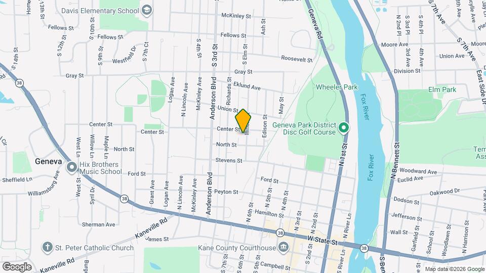518 Illinois St Map and Location Details