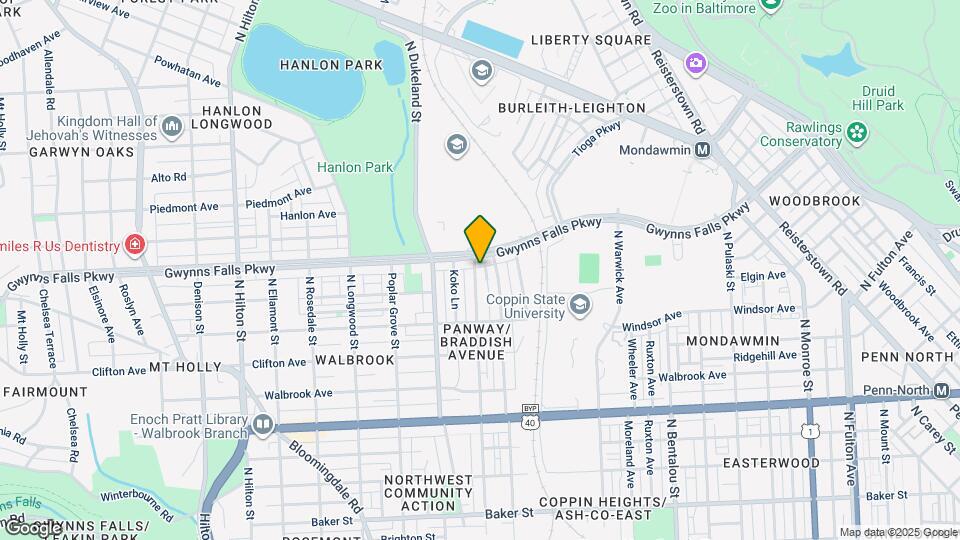 2329 Ashburton St Map and Location Details