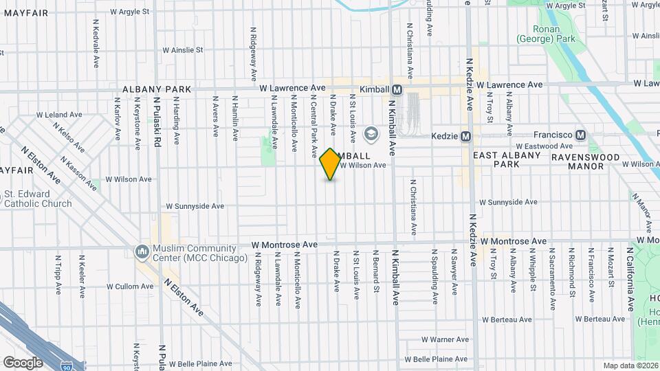 4528 N Drake Ave, Unit 2 - Attic Map and Location Details