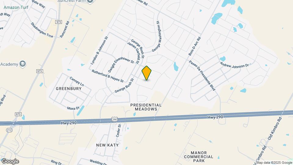 12905 Thomas Jefferson St Mapa y Detalles de la Ubicación