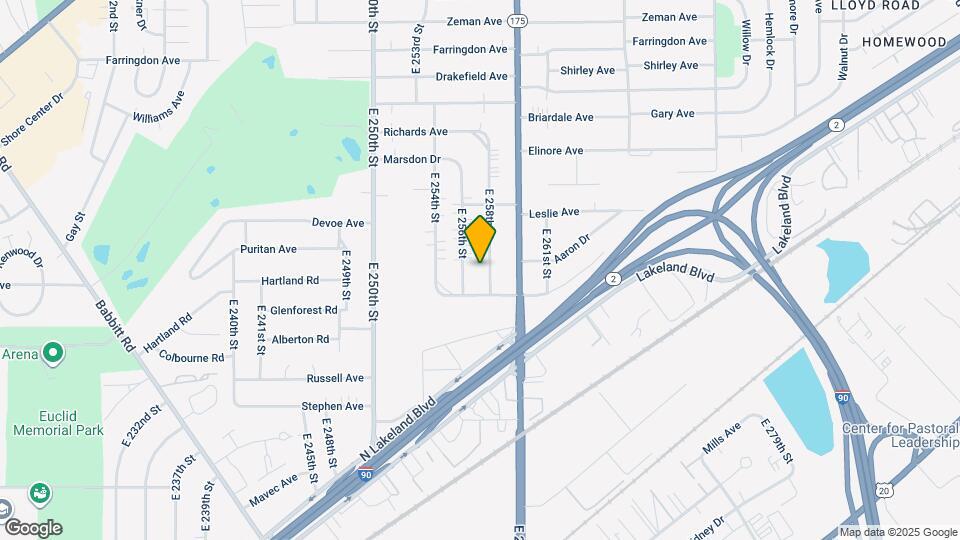 854 E 258th St Map and Location Details