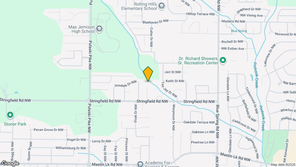 4012 Offutt Ct NW Map and Location Details