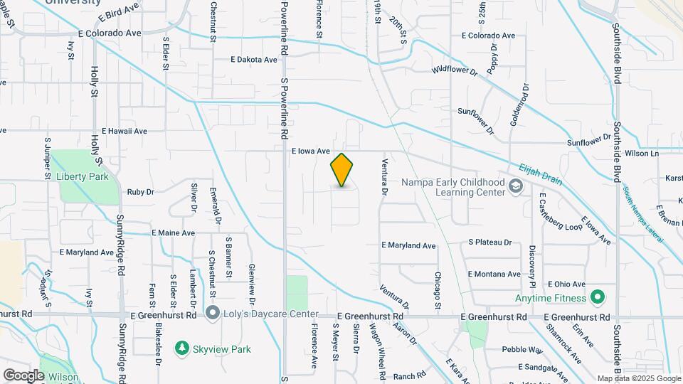 1802 E Kentucky Ave Map and Location Details