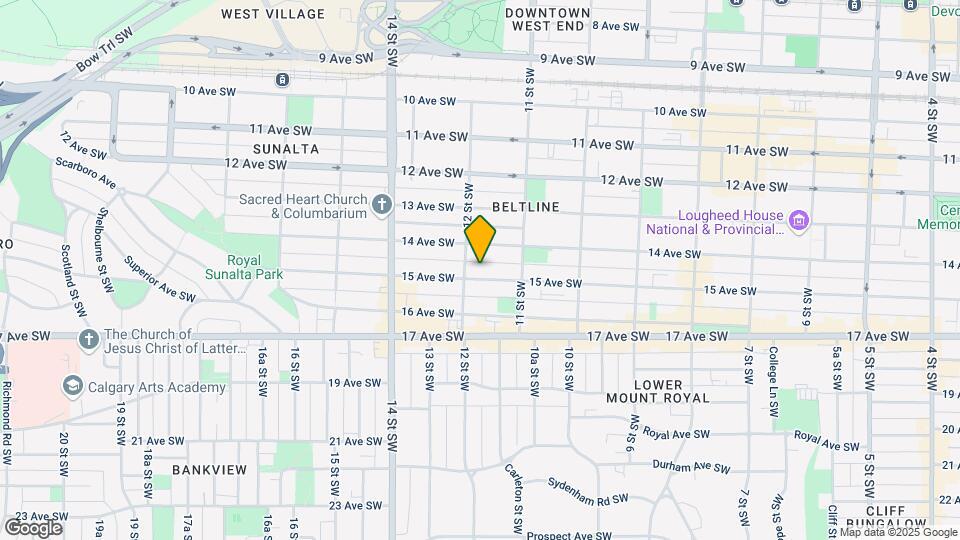 1236 15th Ave SW Map and Location Details