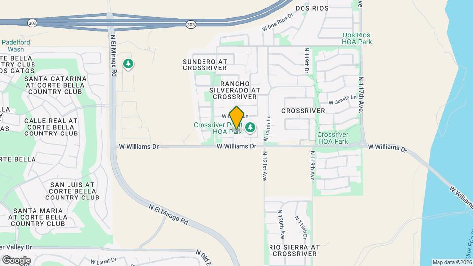 22653 N 122nd Ln Map and Location Details