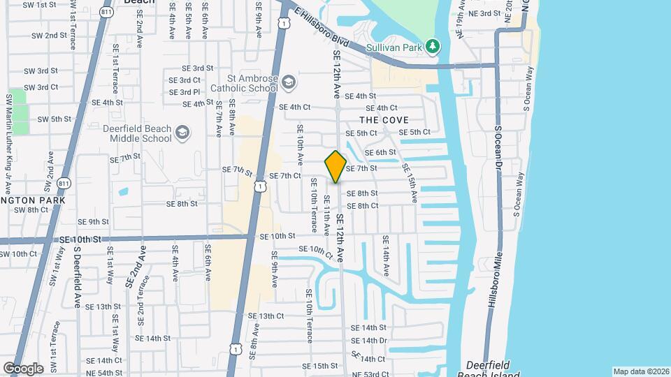 739 SE 12th Ave Map and Location Details